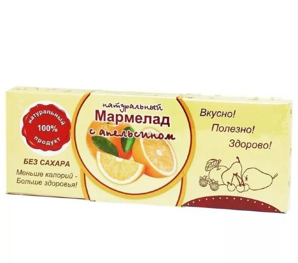 №2 Мармелад натуральный "Апельсин" 140г в Тобольске