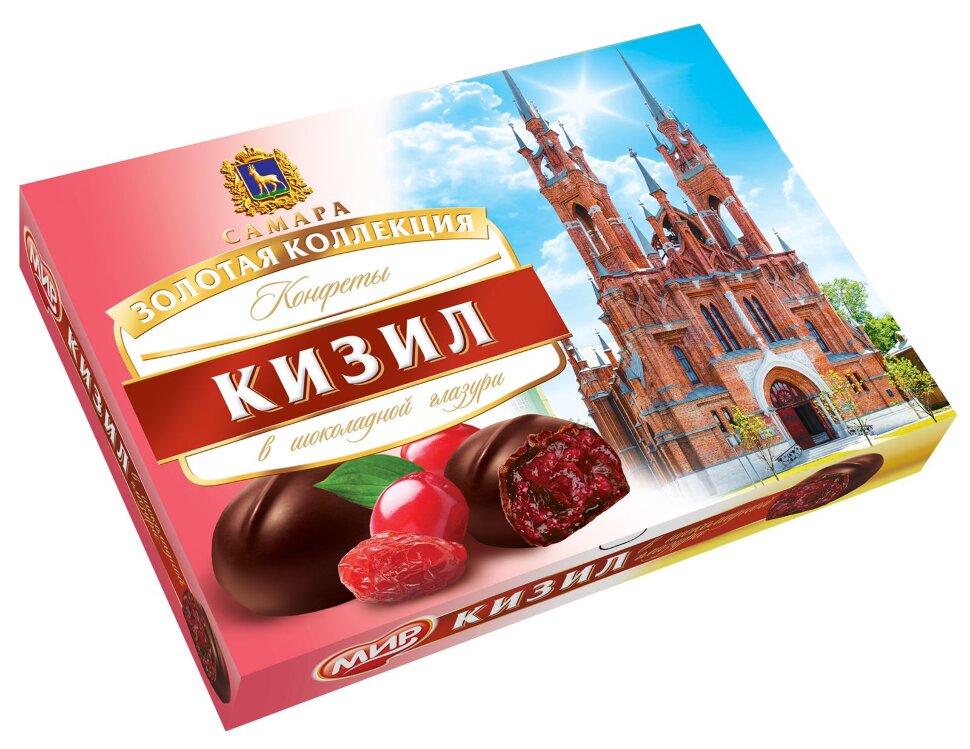  КФ МИР Кизил в шоколадной глазури 160г в Тобольске